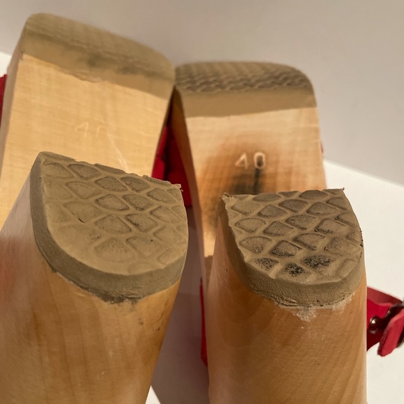 Maguba Swedish Wood Sandals Size 40 - Picture 7 of 7